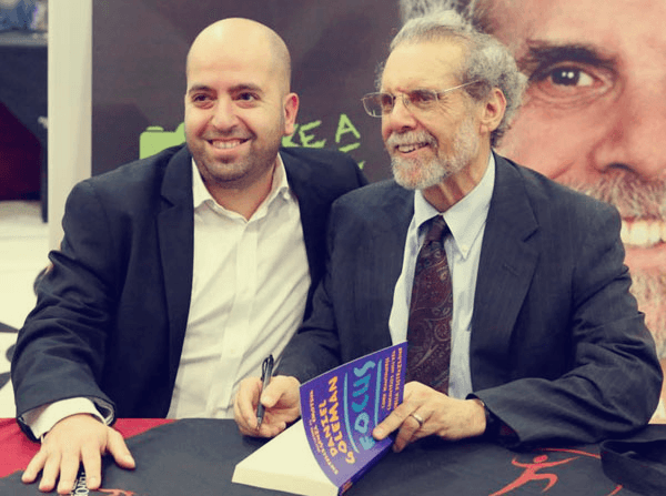 Davide Algeri con Daniel Goleman