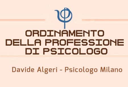 ordinamento della professione di psicologo